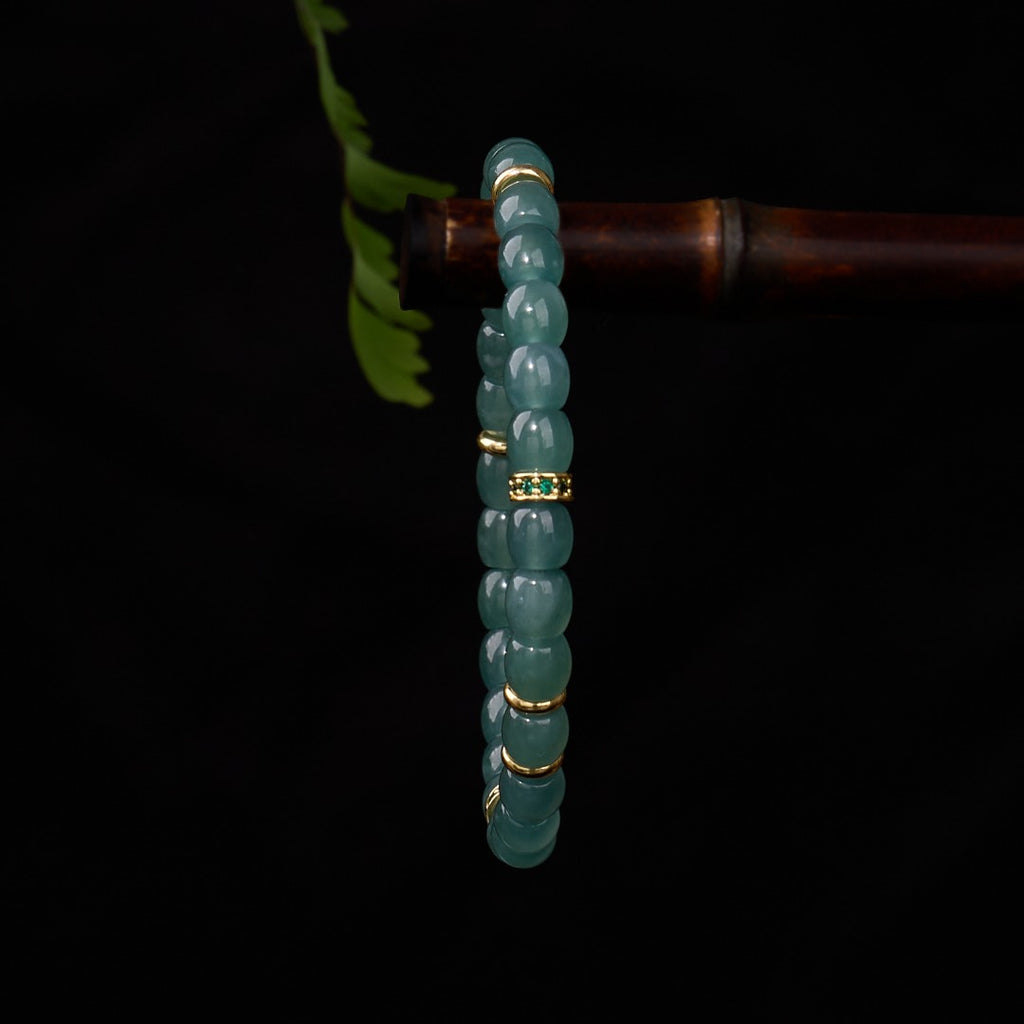 Azure Tides Blue Chalcedony Bracelet