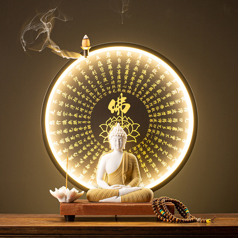 Zen Light Tathagata Buddha Incense Burner