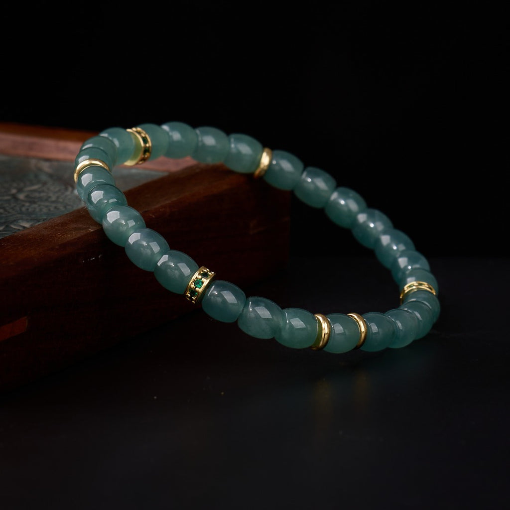 Azure Tides Blue Chalcedony Bracelet