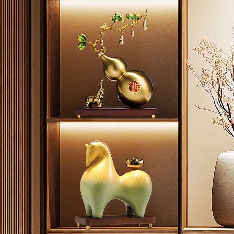 Cheval en céramique moderne