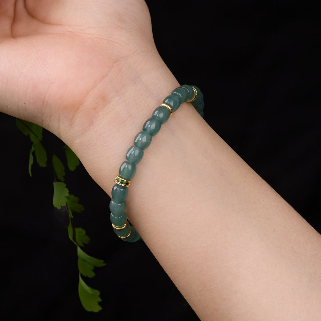 Azure Tides Blue Chalcedony Bracelet