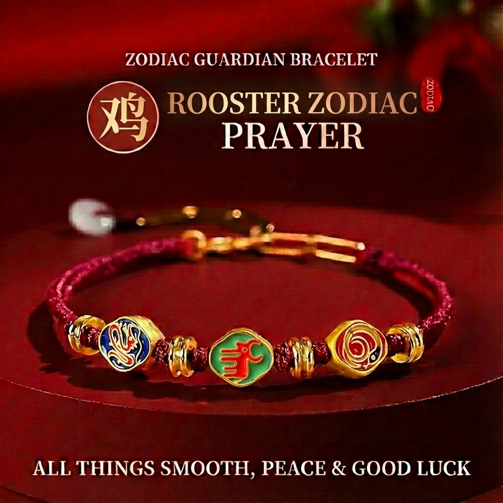 The Rooster Zodiac Guardian: Secret Friend & Allies Energy Bracelet
