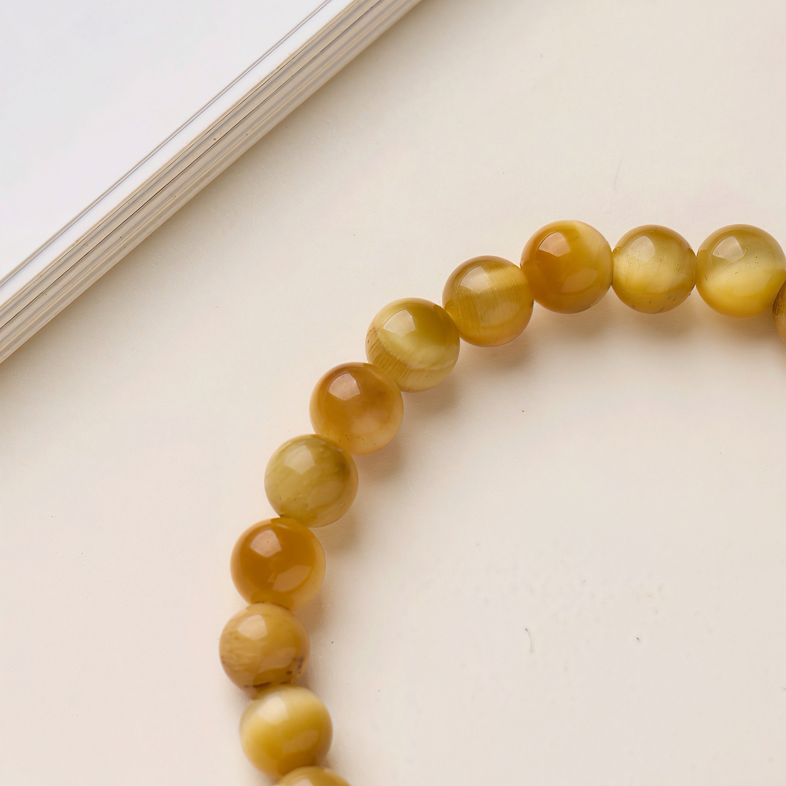 Golden Tiger's Eye Lock Bracelet